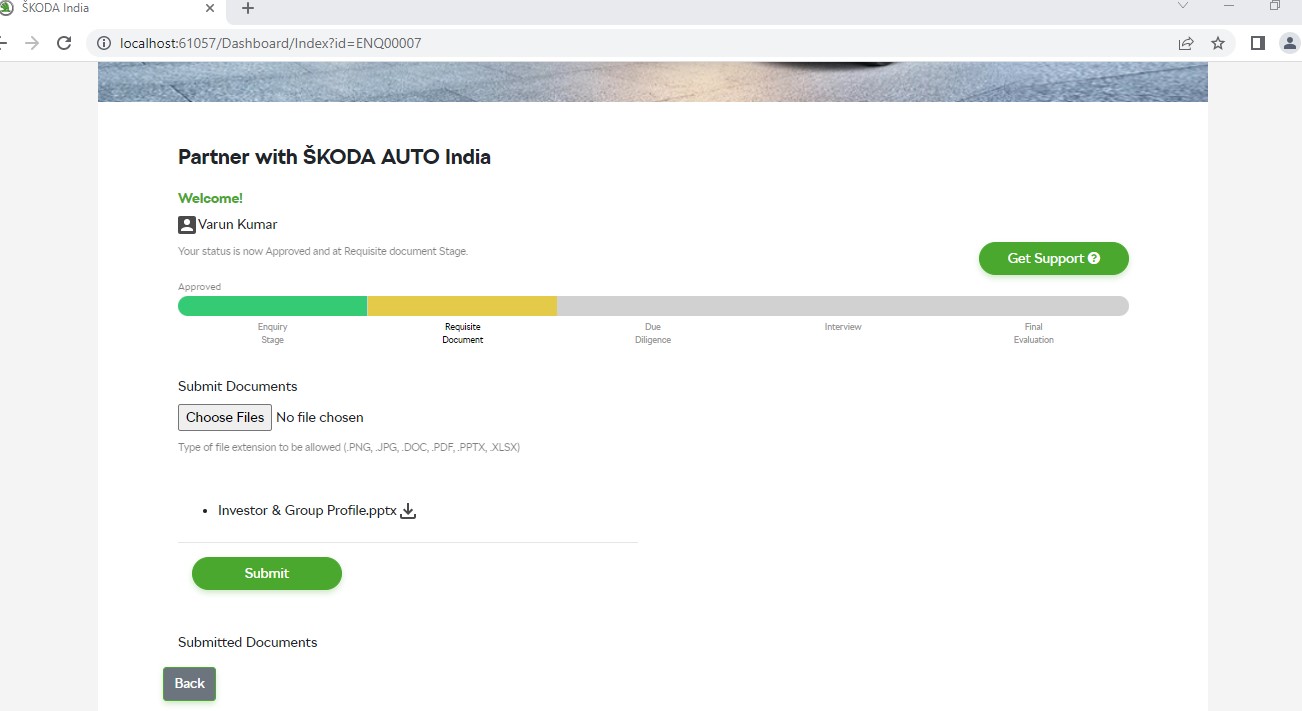 Upload Document