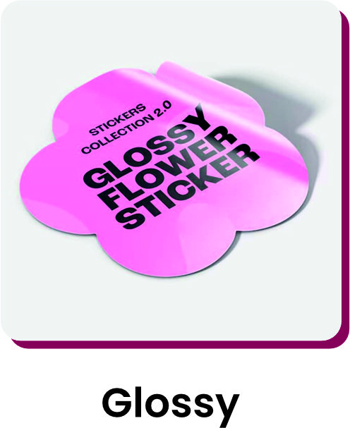 GLOSSY STICKER
