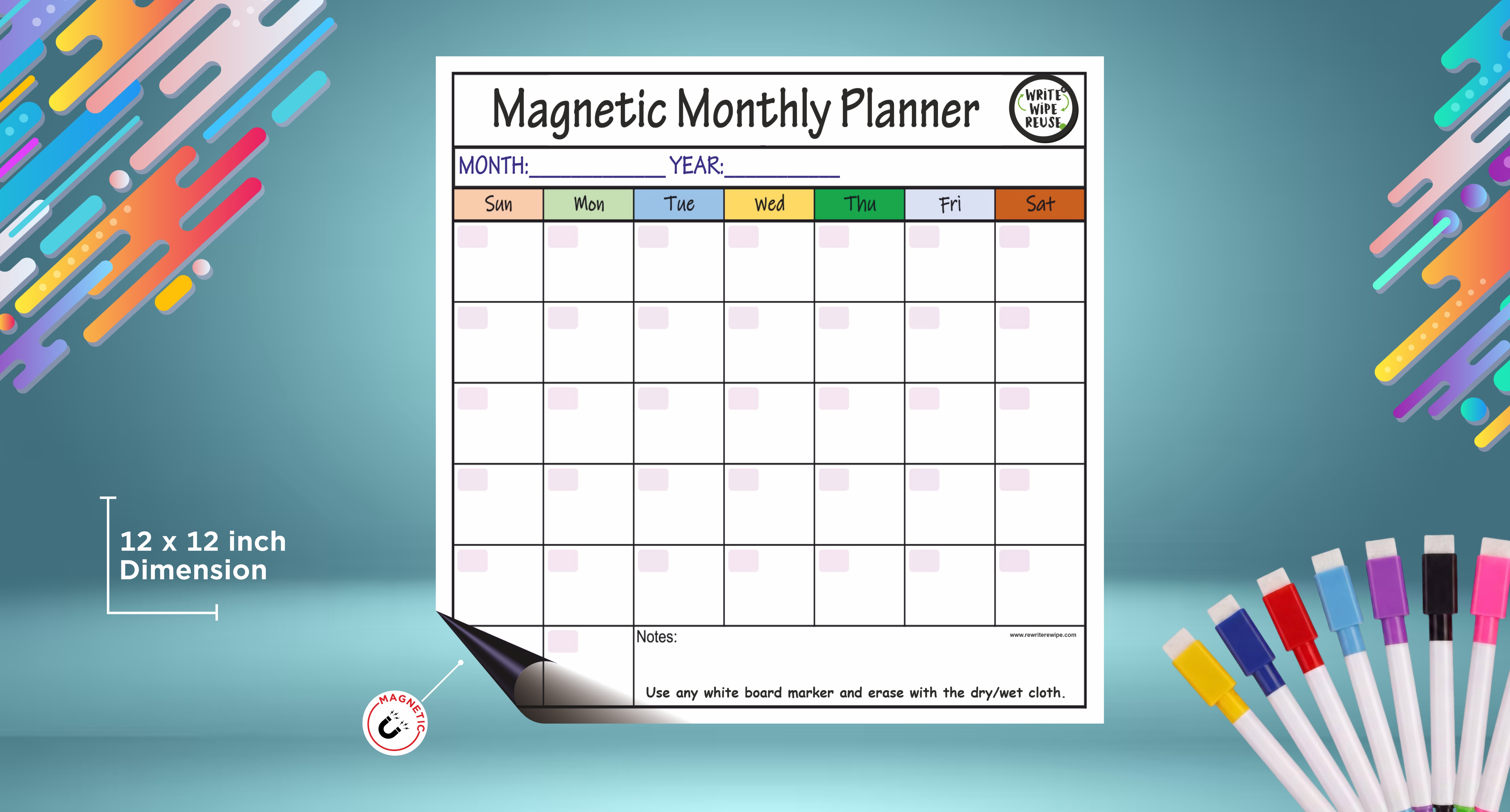 Magnetic Montly Planner image 1