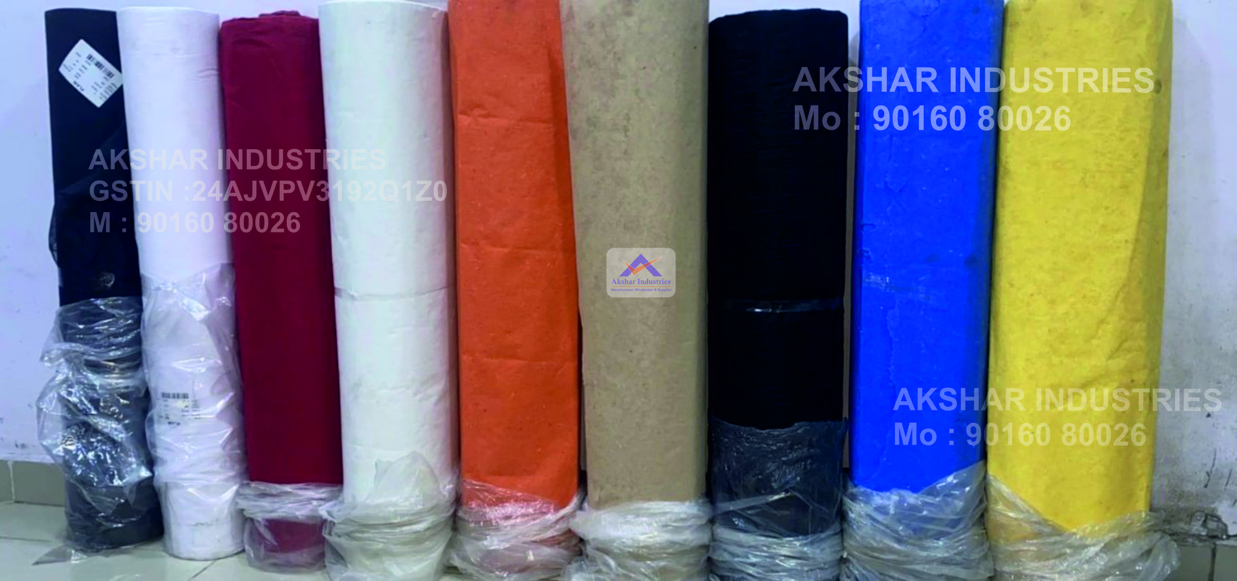 Fusing Paper ( RED. chiku, blue, Yellow )