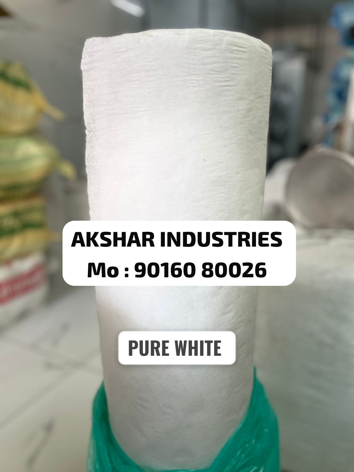 FUSING PAPER ( ફુઝીંગ પેપર ) ફૂલ વાઈટ