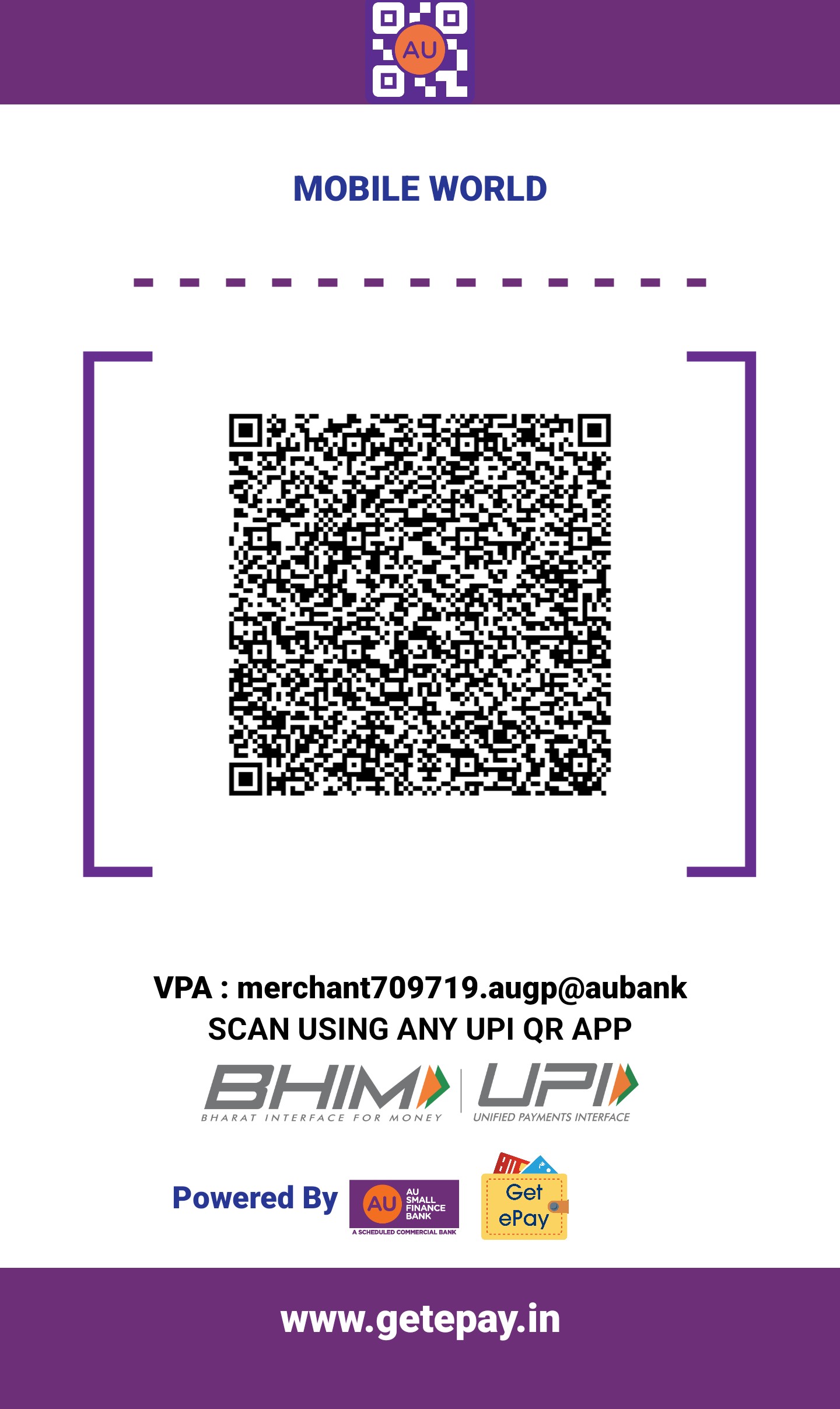 Payment QR
